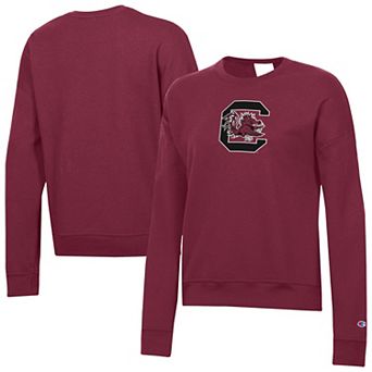 Women's Champion Garnet South Carolina Gamecocks Powerblend Sweatshirt