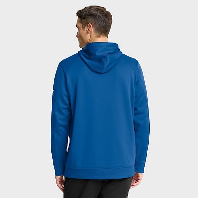 Men's Fanatics Blue New York Rangers Authentic Pro Rink Centennial Hoodie