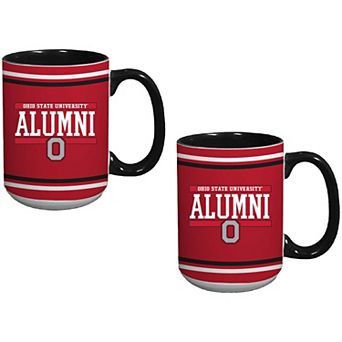 Ohio State Buckeyes Two-Pack Alumni Mug Set