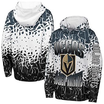 Youth Outerstuff Gray Vegas Golden Knights Frozen Frenzy Hoodie