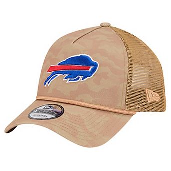 Men's New Era Tan Buffalo Bills Wheat Camo 9FORTY Adjustable Hat