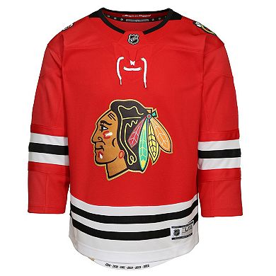 Youth Red Chicago Blackhawks Centennial Premier Jersey