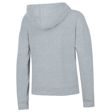 Women's Champion Heather Gray Denver Broncos Powerblend Hoodie