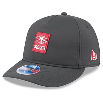 Men's New Era Charcoal San Francisco 49ers 2025 Sideline Cold Weather Retro Crown 59FIFTY Fitted Hat