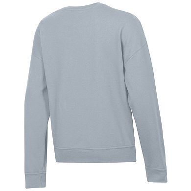 Women's Champion Gray Clemson Tigers Powerblend Sweatshirt