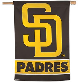 WinCraft San Diego Padres 28" x 40" Secondary Logo Single-Sided Vertical Banner