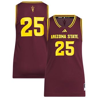 Youth adidas #25 Maroon Arizona State Sun Devils Replica Swingman Jersey