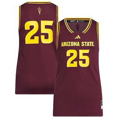 Youth adidas #25 Maroon Arizona State Sun Devils Replica Swingman Jersey