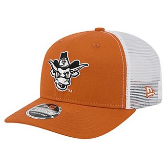 Men's New Era Texas Orange Texas Longhorns Team 9SEVENTY COOLERA Trucker Adjustable Hat