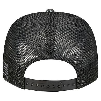 Men's New Era Denim/Black Pittsburgh Pirates Aztec Denim 9SEVENTY Adjustable Hat