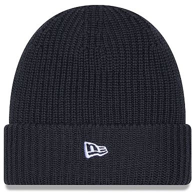 Men's New Era Charcoal Los Angeles Chargers 2025 Sideline Cold Weather Cuffed Knit Hat