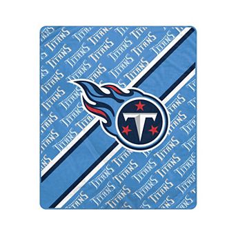 "Pegasus Tennessee Titans 50"" x 60"" Diagonal Lined Wordmark Ultra Soft Blanket"