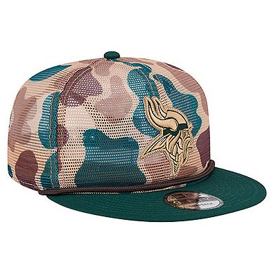 Men's New Era Camo Minnesota Vikings Duck Camo 9FIFTY Snapback Hat