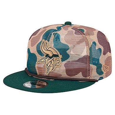 Men's New Era Camo Minnesota Vikings Duck Camo 9FIFTY Snapback Hat