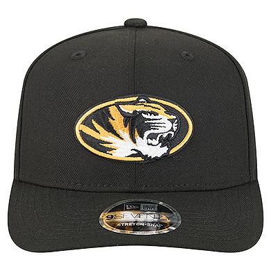 Men's New Era Black Missouri Tigers Team 9SEVENTY Adjustable Hat