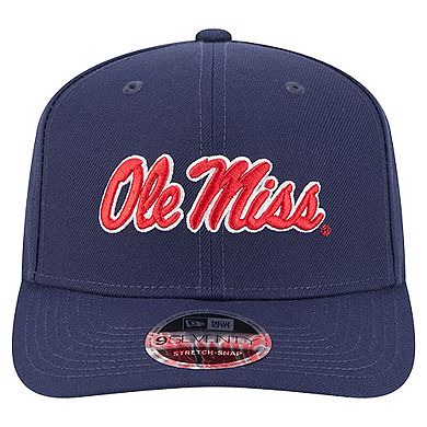 Men's New Era Navy Ole Miss Rebels Team 9SEVENTY Adjustable Hat