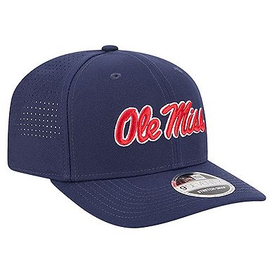 Men's New Era Navy Ole Miss Rebels Team 9SEVENTY Adjustable Hat