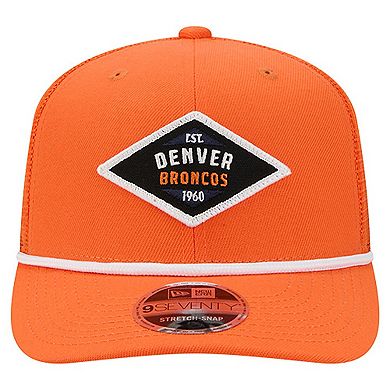 Men's New Era Orange Denver Broncos Team 9SEVENTY Adjustable Hat