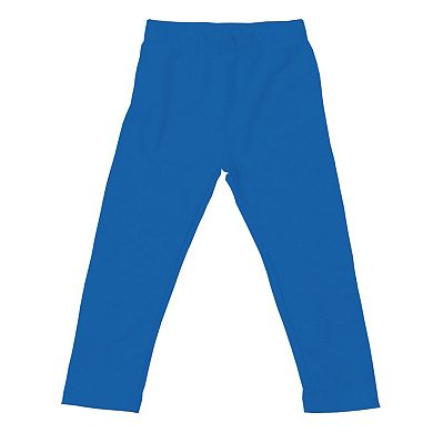 Girls Infant Wes & Willy Oatmeal UCLA Bruins Ruffle Raglan Long Sleeve T-Shirt & Leggings Set