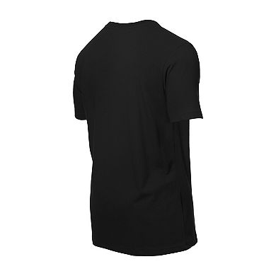 Men's New Era Black Cleveland Guardians D _a de los Muertos Washed Oversized T-Shirt