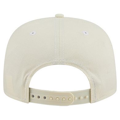 Men's New Era Cream New York Jets Liberty Golfer Adjustable Hat