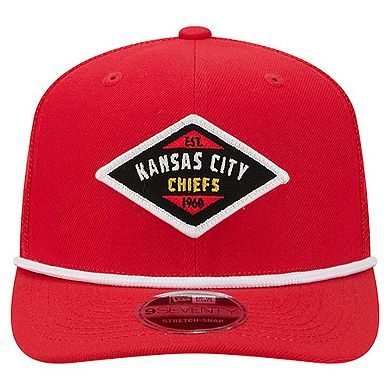 Men's New Era Red Kansas City Chiefs Team 9SEVENTY Adjustable Hat