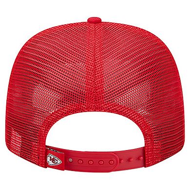 Men's New Era Red Kansas City Chiefs Team 9SEVENTY Adjustable Hat