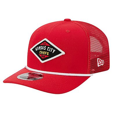 Men's New Era Red Kansas City Chiefs Team 9SEVENTY Adjustable Hat