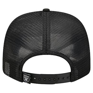 Men's New Era Black Las Vegas Raiders Team 9SEVENTY Adjustable Hat