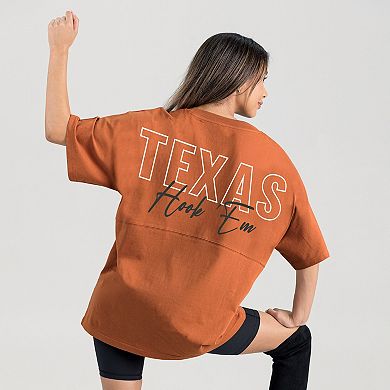 Women's Gameday Couture Texas Orange Texas Longhorns Oversized Back at Ya T-Shirt