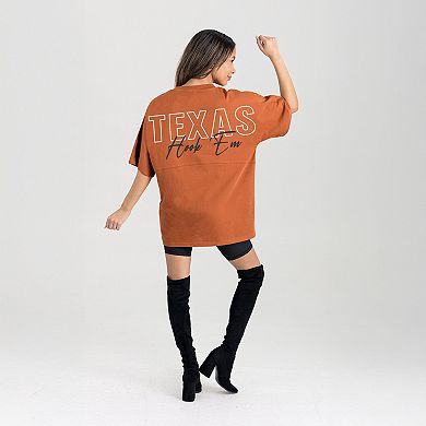 Women's Gameday Couture Texas Orange Texas Longhorns Oversized Back at Ya T-Shirt