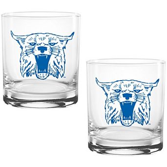 Kentucky Wildcats Vintage Sketch 14oz 2-Pack Glass Set