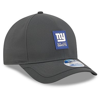 Men's New Era Charcoal New York Giants 2025 Sideline Cold Weather 9FORTY M-Crown Adjustable Hat