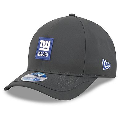 Men's New Era Charcoal New York Giants 2025 Sideline Cold Weather 9FORTY M-Crown Adjustable Hat
