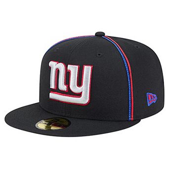 Men's New Era Black New York Giants Soutache 59FIFTY Fitted Hat