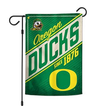 WinCraft Oregon Ducks 12" x 18" Throwback Logo Double-Sided Garden Flag