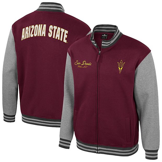 Men's Colosseum Maroon Arizona State Sun Devils Ambi-Turner Full
