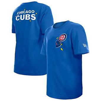 Youth New Era Royal Chicago Cubs Stars & Cap T-Shirt