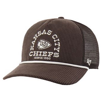 Men's '47 Brown Kansas City Chiefs Ranchurro Hitch Adjustable Trucker Hat