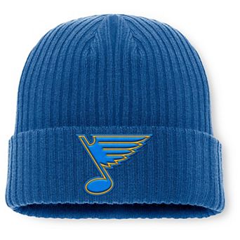 Men's Fanatics Blue St. Louis Blues Primary Logo Cuffed Knit Hat