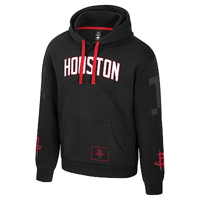 Unisex Stadium Essentials Black Houston Rockets City Star Hoodie