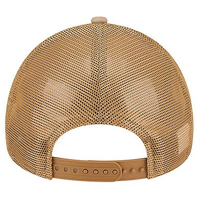 Men's New Era Tan Miami Dolphins Wheat Camo 9FORTY Adjustable Hat