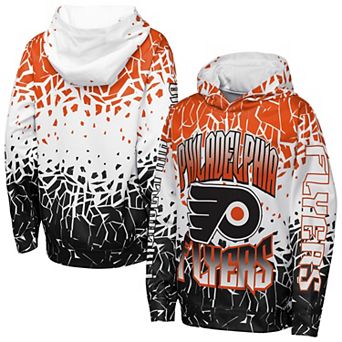 Youth Outerstuff Orange Philadelphia Flyers Frozen Frenzy Hoodie