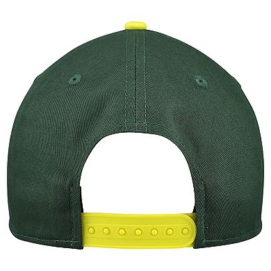 Men's New Era Green Seattle Storm Bold Arch COOLERA 9FORTY A-Frame M-Crown Adjustable Hat