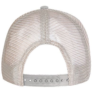 Men's Under Armour Stone Wisconsin Badgers College Essentials Adjustable Trucker Hat