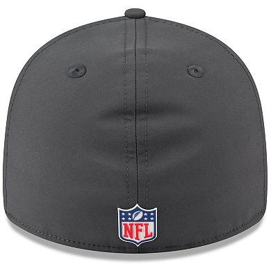 Men's New Era Charcoal Minnesota Vikings 2025 Sideline Cold Weather Retro Crown 59FIFTY Fitted Hat