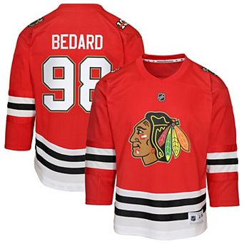 Toddler Connor Bedard Red Chicago Blackhawks Centennial Replica Player Jersey