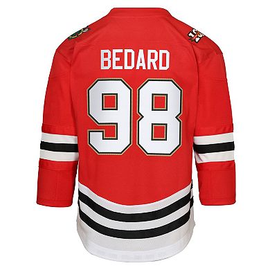 Toddler Connor Bedard Red Chicago Blackhawks Centennial Replica Player Jersey