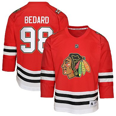 Toddler Connor Bedard Red Chicago Blackhawks Centennial Replica Player Jersey