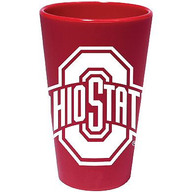 WinCraft Ohio State Buckeyes 16oz. Silicone Pint Glass